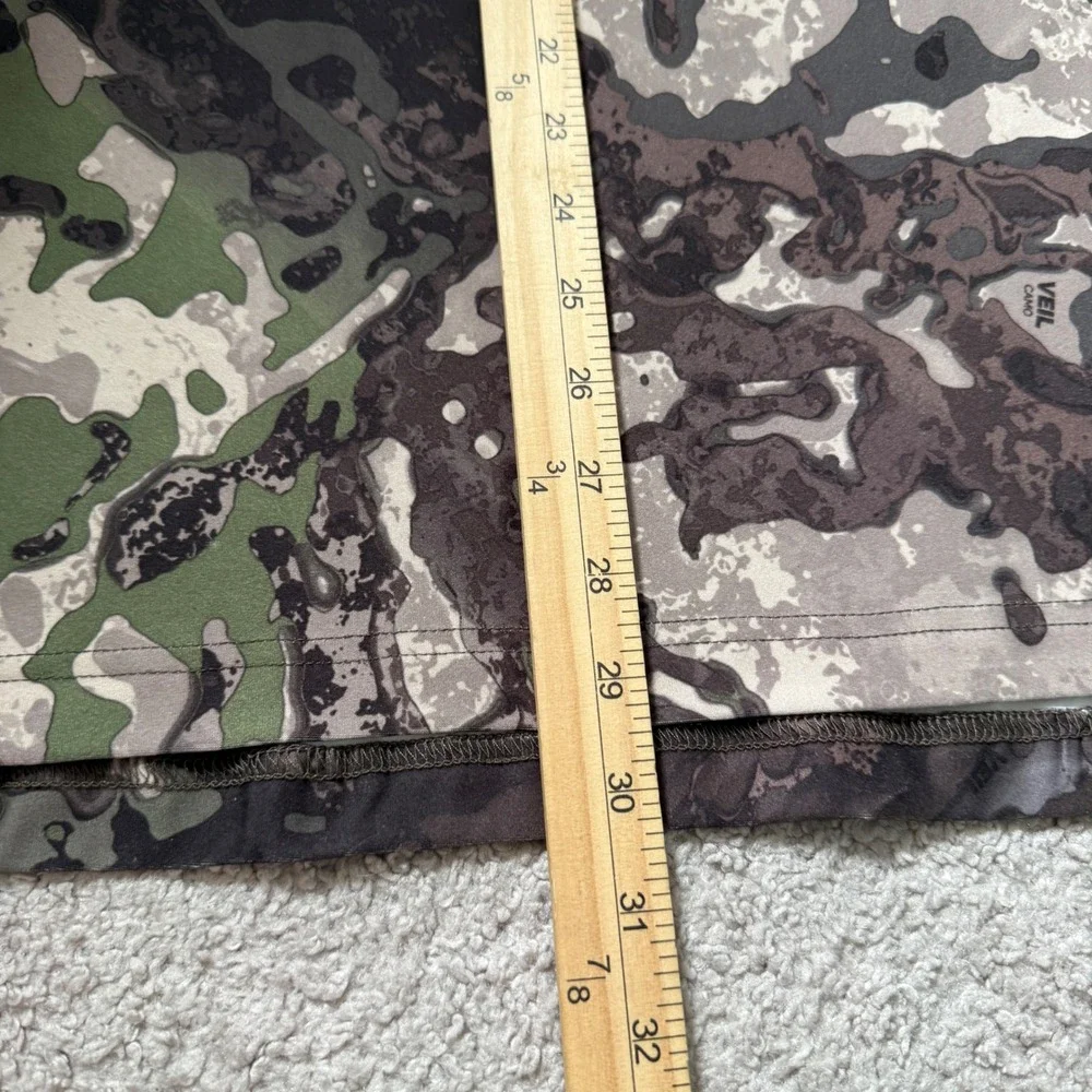 Muddy TRX 1/4 Zip Hunting Shirt Mens 3XL Camo Veil Lightweight Performance NWT